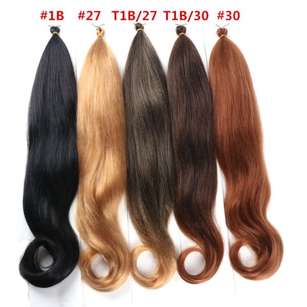 Yaki Poney Styles de Cheveux Tressage Cheveux Yaki Poney Tali Tresses Extension de Cheveux Synthétiques