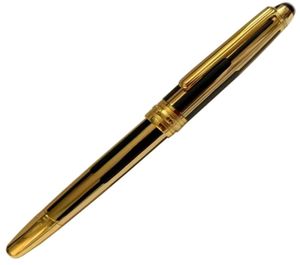 Yamalang 163 Ag925 Silver Gold Stripe Metal Ballpoint met serie LOOD Office Stationery Luxury Refill Pennen Gift3859188