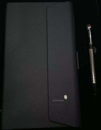 Yamalang Luxury Signature Pen Classic Serpentine Roller Ball Strates Résine Matériel Smooth Wrict with Matching Notebook et Origina5464820