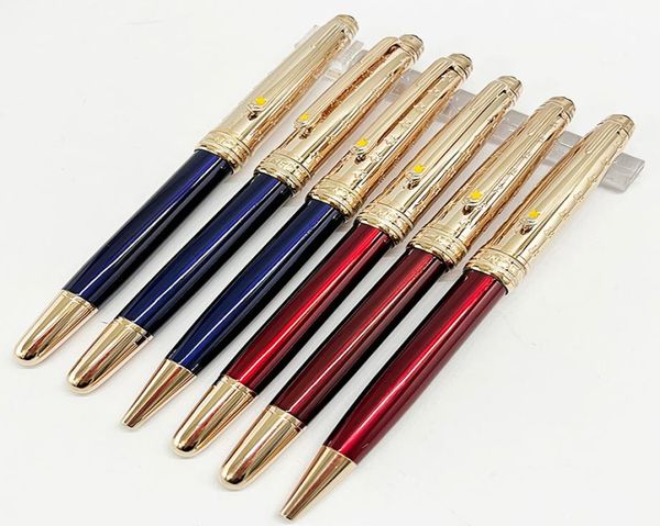 Yamalang Metal 163 Stars Pens Original Prince Prince Stars Roller Ball Ball Ballpoint Fountain Stylo Office School Supplies 6593097