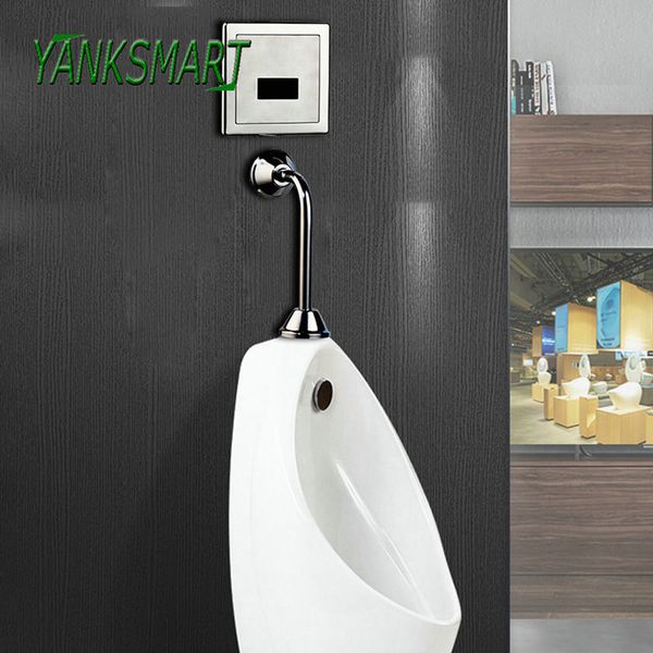 Accesorios de accesorios de baño montados en la pared Yanksmart Sensor automático Automático Flush Válvula Frenturador Partes