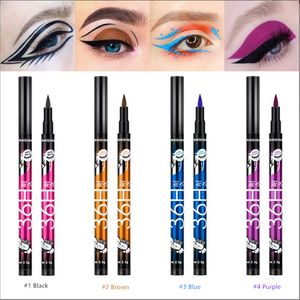 YANQINA 36H Hyper Easy Black Eyeliner Pencil Long Lasting Waterproof Liquid No-Skip Eyeliner Pen Natural Eye Liner Maquillage