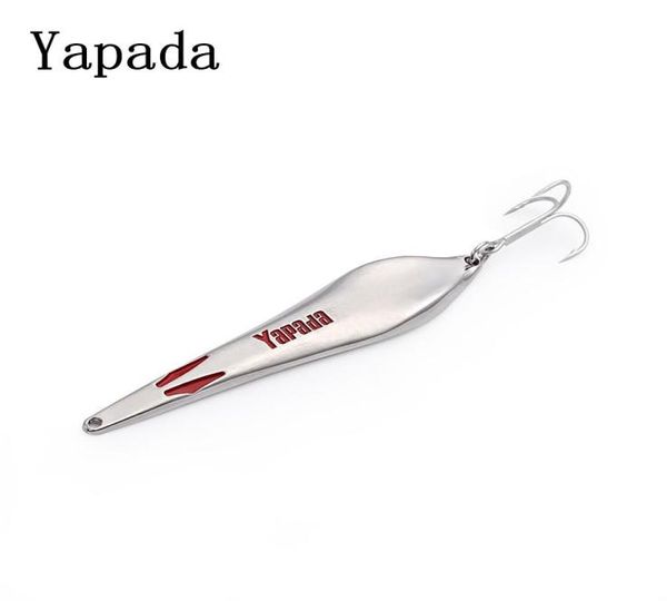 Yapada Metal Jig leurres 10g 15G 20G 25G Spoon Bait Fishing Angeln isca Artificial Hard Lere Bass Bass Carp Fishles Talles Ship1453486
