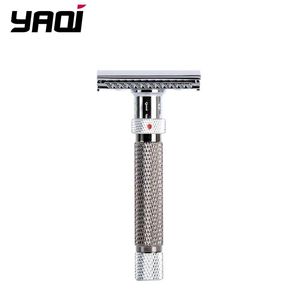 Yaqi Adjustable The Final Cut Chrome And Gunmetal Color Safety Razor for Men 220718