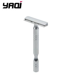 YAQI Matte Chrome Kleur AC Blade Excalibur Single-edge Heren Scheren Veiligheidsscheermes 240119