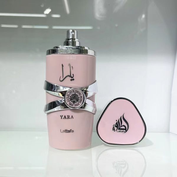Yara 100ml par Lattafa Long Last Perfume for Women Dubai Arabe Perfume Navire rapide de haute qualité