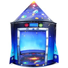 Werf Tent Kinderen Tente Enfant Draagbare Baby Tipi Space Speelgoed Spelen Huis voor Kinderen LJ200923