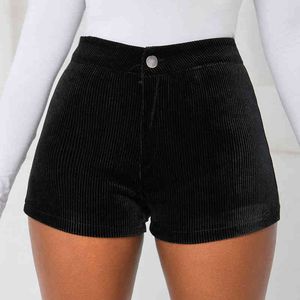 Yardson 810 # zwarte hoge taille elastische shorts vrouwen strakke casual broek imitatie lederen laarzen extra groot