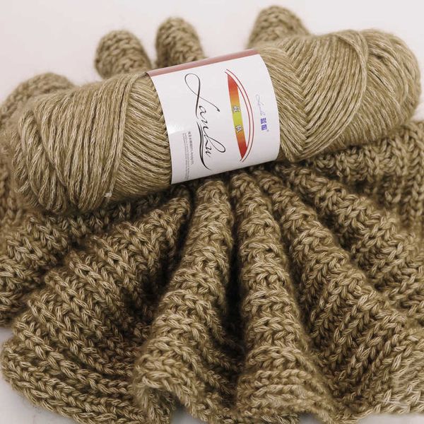Fil 100g/boule velours égyptien laine tricoté chapeau tapis pull main crochet fil bricolage matériel P230601