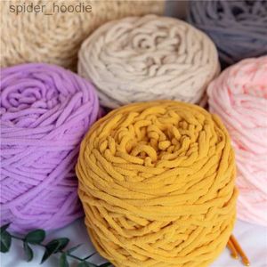 Fil 100g Chenille Fil à Tricoter Crochet Cheveux Doux et Confortable Tricot Crochet Fil pour Tricoter à la Main Pulls et Chapeaux Tricot L231130