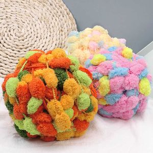 Fil 130g/boule épaisse boule coton pompon fil bricolage crochet tissé à la main canapé tapis couverture tapis fait à la main P230601