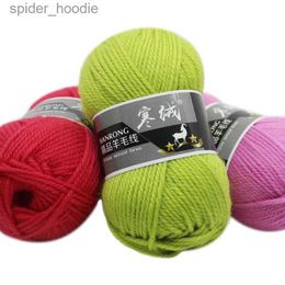 Hilo de lana hilo mezclado para tejer a mano lana gruesa bufanda bufanda bufanda suelta bebé 100g bola 3pcs l231130