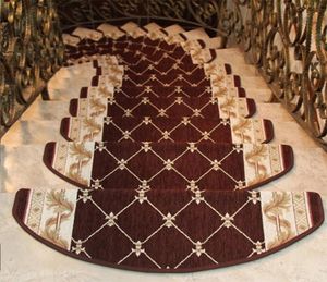 Yazi non glisse d'escalier Carpet auto-adadhésive European Pastoral Floral Room Room Softway Stair STEP MAT T2005183394998