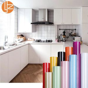 Self-Adhesive Glitter Wallpaper - White & Black PVC Vinyl Roll for Kitchen Wall & Furniture Decor