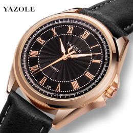 Yazole quartz watch men top marque luxe 2024 montres horloge wrist watch quartz-watch hodinky relogio masculino erkek kol saati