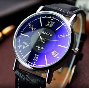 Yazole Horloge Romeinse Klassieke Boutique Zakelijke Slanke Paar Horloges Mannen Horloge Blu-ray Relojes Hombre Relogio Masculino
