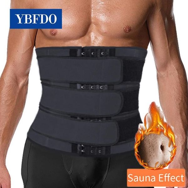 YBFDO TAILLE TRACLER SLAPING CORPS Shaper Slim Belt for Men Tamim Control Modeling STRAP CONTROL CONTROLER CINCHER TRMING