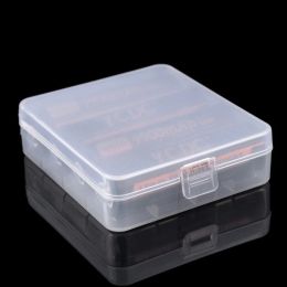 YCDC Durable 18650 Caja de almacenamiento de baterías Baty Behor Hard Case Hard Bitder para 2/4x 18650 4x AA 4XAAA Batería recargable Bank Bank Cajones de plástico