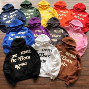 Ye Moet Opnieuw Geboren Hoodies Mannen Vrouwen CPFM Cactus Plant Vlooienmarkt Hoodie Oversized Schuim CPFM. XYZ Sweatshirts T230806