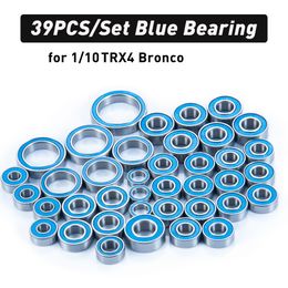 Kit de roulement ouais ouais 39pcs TRX4 pour 1/10 RC Crawler Car Trx-4 Bronco Blue Ball Bearing Pièces de mise à niveau