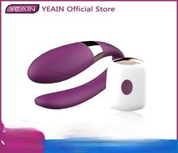 YEAIN Draadloze Vibrator Volwassen Speelgoed Voor Koppels USB Oplaadbare Dildo G Spot U Siliconen Stimulator Vibrators Seksspeeltje Voor Vrouw8826123