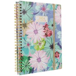 Jaar Planner Nieuwigheid Kladblok Schema Notebook Agenda Planning Handboek 2024 Engels Student Decor 2024112 240311