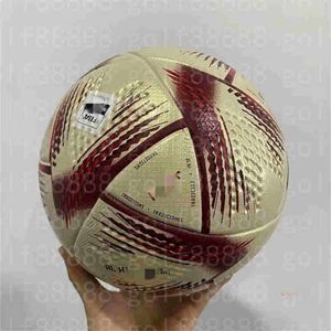 Jaren World Balls Cup Final Soccer Ball Al Hilm Champagne Gold Factory Direct Sales Support Customization