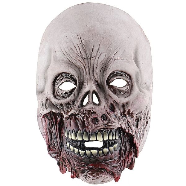 YEDUO Effrayant Film Cosplay Halloween Costume Props Diable Masque Zombie Visage Pourri