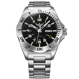 YELANG V1019 MENS ACTEUR ARPHETHOR 100M Tritium Luminous Dual Calendar Business Automatic Mechanical Wrist Watch T200324