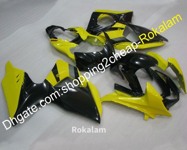 Carenado amarillo negro para Suzuki GSXR 1000 2009 2010 2011 2012 2013 2014 2015 2016 K9 GSXR1000 GSX R1000 Carenados (moldeo por inyección)