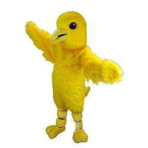 Costume de mascotte de poulet jaune, tenue d'halloween, de noël, d'anniversaire, de carnaval, accessoires complets du corps