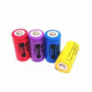 CR123A 16340 Lithiumbatterij 2800mAh 3.7V Laseraanwijzer Groen Perimeter zaklamp zicht Oplaadbare batterij 4.2v