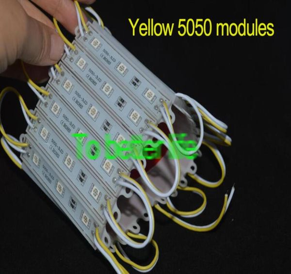 Modules de pixels Led jaune rvb vert rouge bleu, étanche 12V SMD 5050 5054 072W 80lm, rétro-éclairage Led pour lettres de canal 2692678