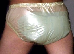 YellowXS1PCS Pantalons en plastique pour incontinenceCouches pour adultespantalons d'incontinence Couches de poche6949554