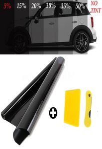 Yentl 3m x 50cm VLT Car Auto Home Glass Window Tint Tinting Film Roll met schraper voor auto zijruit huis commerciële zonne-energie Pr3494760