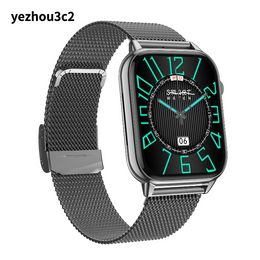 Yezhou2 2022 Beste draadloos opladen Ultra Smart Watch met HD-scherm Betaling NFC Antwoord Telefoonwerk Gezondheid Multifunctionele armband