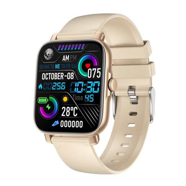 Reloj inteligente deportivo YEZHOU2 GT30 con llamadas Bluetooth Pantalla táctil completa de 1.7 pulgadas Estuche de metal IP67 Impermeable Multi-Dial Ritmo cardíaco Salud hombre relojes inteligentes para iphone