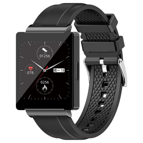 Yezhou2 KS01 Smort Watch Temperatura corporal Prueba de azúcar en la sangre Presión cardíaca Oxígeno infrarrojo de oxígeno NFC Control de acceso Smart Smart