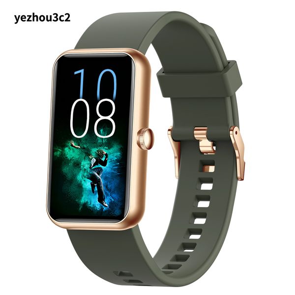 YEZHOU2 L16pro mujer negro pro Reloj inteligente Pulsera con 1.47 Pantalla táctil completa Recordatorio de llamada Rechazo con un clic Función femenina IP68 Relojes inteligentes a prueba de agua