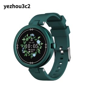 Yezhou2 Multi Functional Round Round Sport Smart Watch met hartslag Slaap Monitoring Gezondheid Bracelet stappenteller Waterdicht Lang uithoudingsvermogen Android iOS Smart Watch