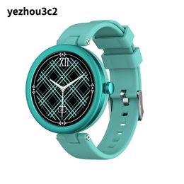 Yezhou2 Ronde vorm Sport Big Size Smart Watch met hartslag Slaap Monitoring Gezondheidswerkstortteller STAMMET TOMeller waterdichte lange uithoudingsvermogen voor dames