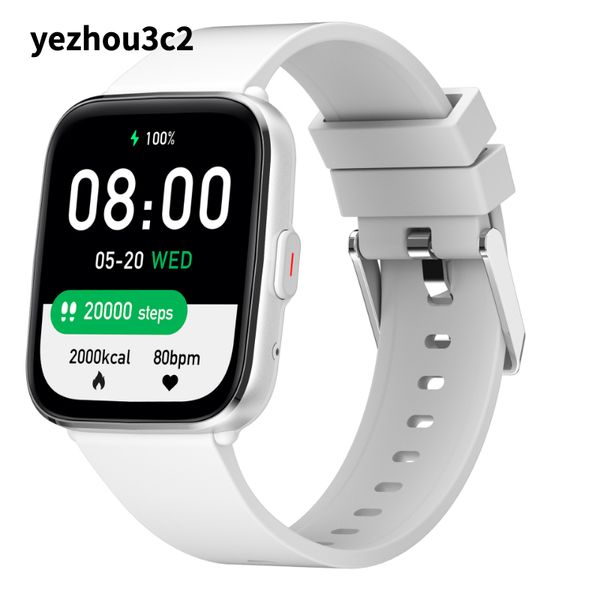 YEZHOU2 sport Wear reloj inteligente con carga inalámbrica 44mm Bluetooth hombres mujeres Fitness pulsera presión arterial ritmo cardíaco/rastreador de pulso
