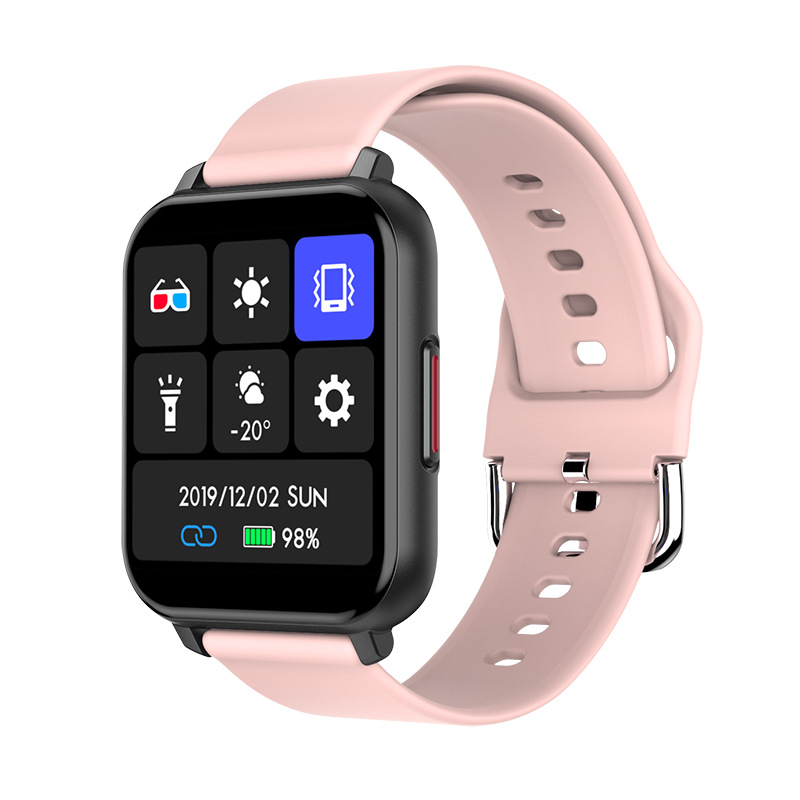 YEZHOU2 T82 Wireless Smart Watch Armband Herzfrequenz Blutdruck Schlaf Gesundheitsüberwachung Erinnerung Leichtes Smart Athletic Armband Herrenuhr