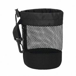 Yfashion Mesh Golf Ball Sac Sac à cordon de grande capacité Nyl Sac de rangement pour balles de tennis Gym Douche Wing Jouets 16,5 x 14 cm d5P0 #