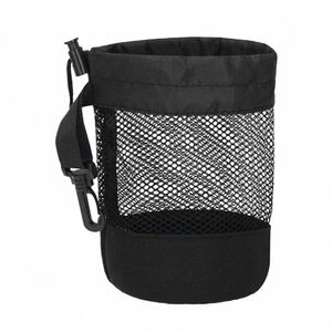 Yfashion Malla Bolsa de pelota de golf Bolsa con cordón Bolsa de almacenamiento de nailon de gran capacidad para pelotas de tenis Gimnasio Ducha Ala Juguetes 16,5 x 14 cm d5P0 #