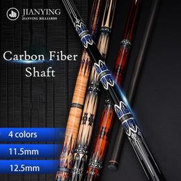 Yfen Carbon Fiber Pool Cue Stick 115mm125mm Professionele biljart met Case Extension 240325