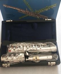 YFL471 Flute Music Instrument 17 Over Open Ekey Silver C Tune Gold Mondstuk Gift4834298