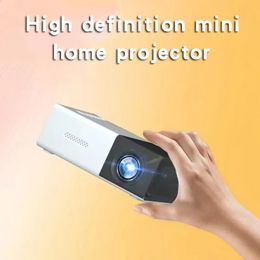 Mini proyector portátil YG300, complemento para teléfono, cine en casa LED, adecuado para entretenimiento al aire libre 240125