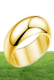YHAMNI Originele Luxe Puur Gouden Ring Engagement Trouwringen Voor Vrouwen Koppels Roestvrij Staal Goud Kleur Charm Ringen JZR0506326753