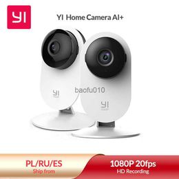 YI 2 / 4pack Smart Home Camera 1080P Full HD Moniteur bébé intérieur Pet AI Human IP Security Cam Détection de mouvement sans fil L230619